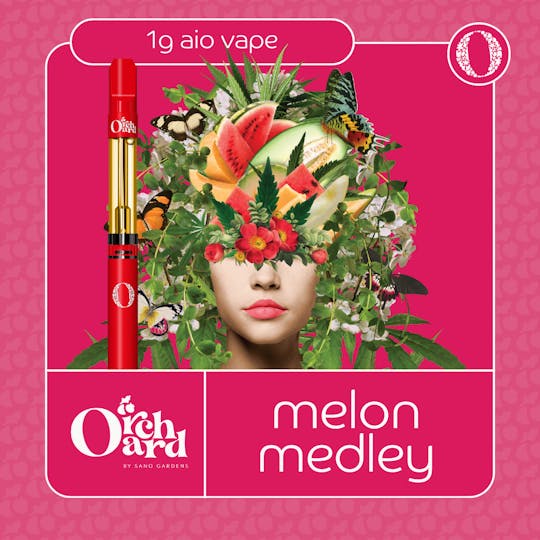 Sano Gardens - Orchard Vapes Melon Medley 1g AIO - 1