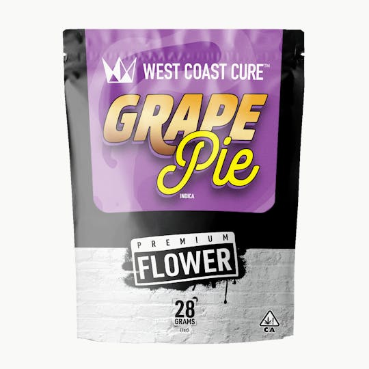 West Coast Cure - Grape Pie - 28G Premium Flower - 1