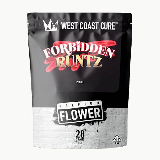 West Coast Cure - Forbidden Runtz - 28G Premium Flower - 1