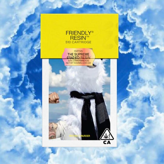 Friendly Brand - The Supreme 1g Cured Friendly Resin Cartridge - 1