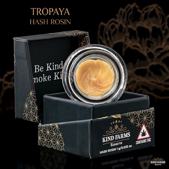 Kind Farms Reserve - Tropaya 1g Live Hash Rosin - Kind Farms Reserve - 1