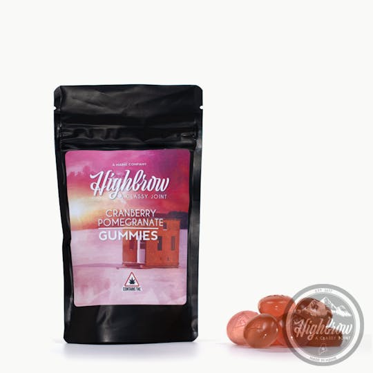 Highbrow - Highbrow Cranberry Pomegranate Gummies 100mg - 1