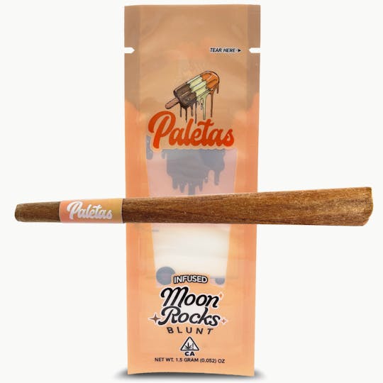 Paletas - Paletas: Apple Gelato- Moonrock Infused Blunt (1.5g) - 1