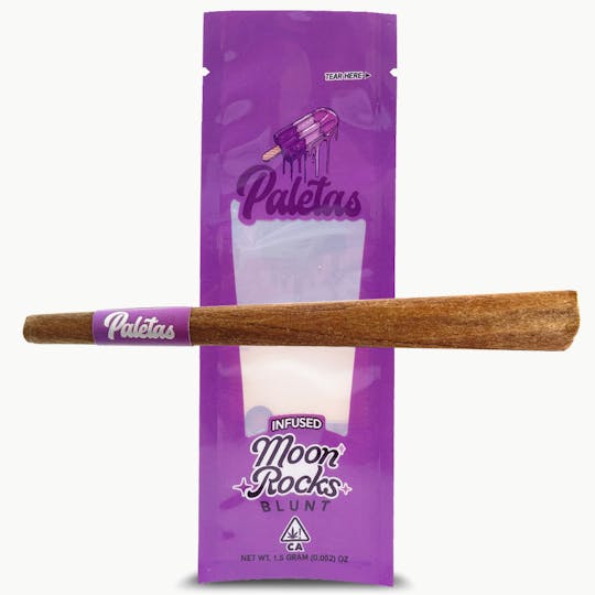 Paletas - Paletas: Grape Stomper- Moonrock Infused Blunt (1.5g) - 1