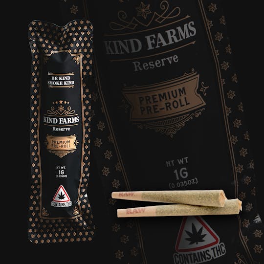 Kind Farms Reserve - Scotti's Cake 1g Preroll - Kind Farms Reserve - 1