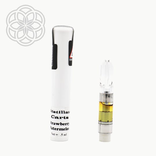 Crux Cannabis - Distillate Cartridge - Strawberry Watermelon .5mL - 1