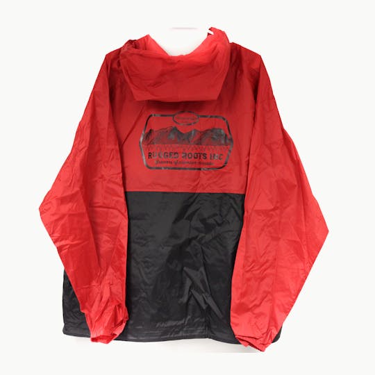 Rugged Roots - Rugged Roots - Windbreaker (Red & Black) {3XL} - 1