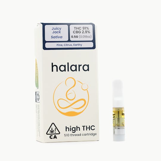 Halara - High THC - Juicy Jack 0.5g Cartridge - 1