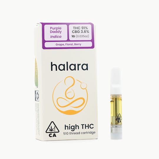 Halara - High THC - Purple Daddy 1g Cartridge - 1