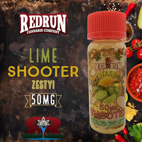 Red Run Cannabis Cultivators - Shooter (Lime - 50mg) - 1