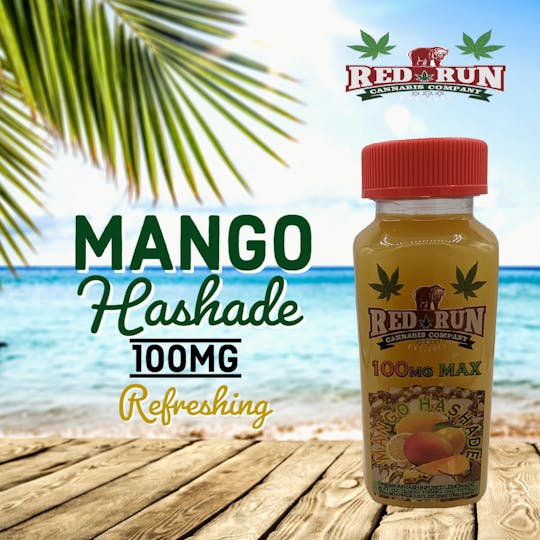Red Run Cannabis Cultivators - Hashade - Mango (100mg) - 1