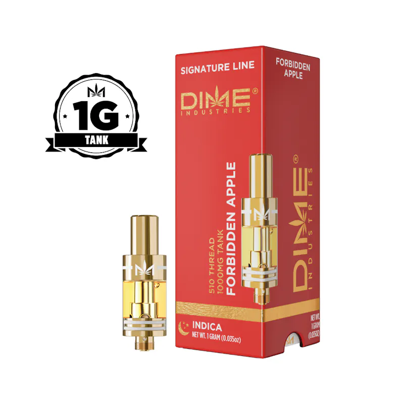 Dime Industries Forbidden Apple 1G Tank cartridge