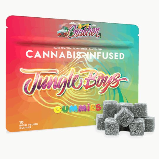 Jungle Boys - Jungle Boys | Hippy Crasher (Lump of Coal) - 100mg Rosin Gummies - 1