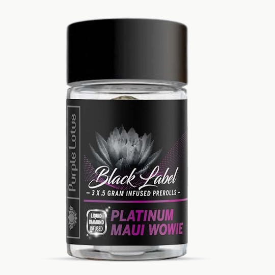 Purple Lotus - Platinum Maui Wowie 3pk Black Label - 1