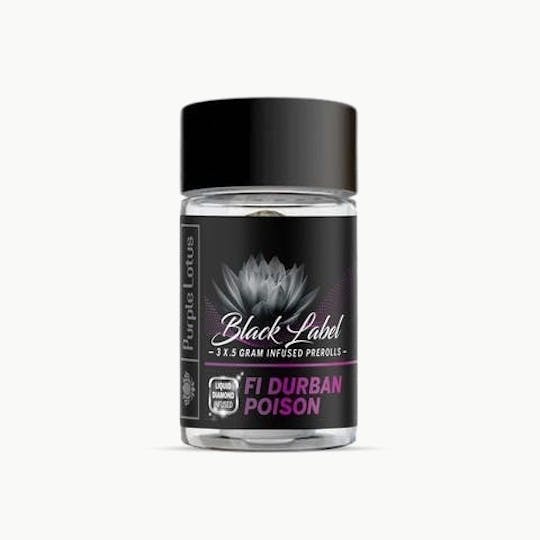 Purple Lotus - F1 Durban Poison 3pk Black Label - 1