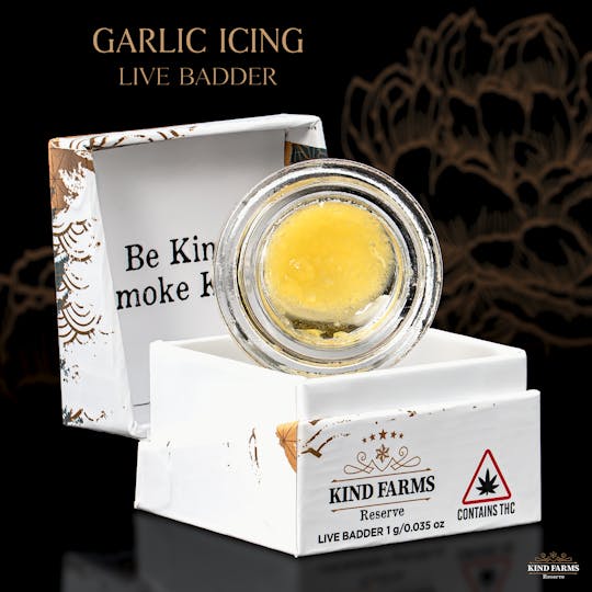 Kind Farms Reserve - Garlic Icing Live Badder - Kind Farms Reserve - 1