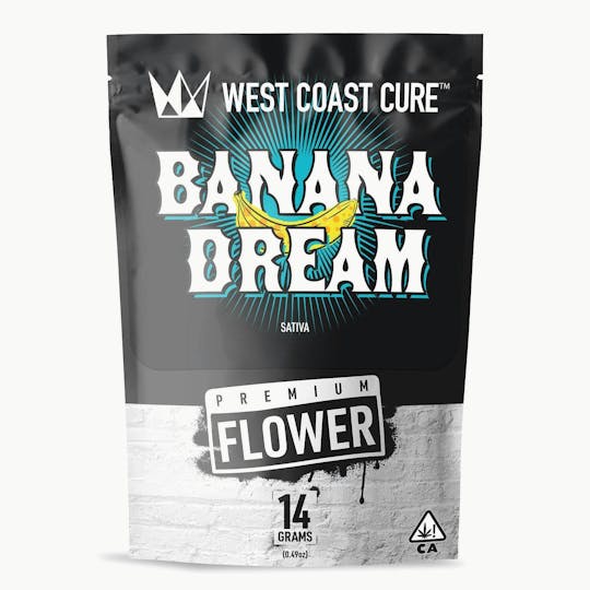 West Coast Cure - Banana Dream - 14G Premium Flower - 1