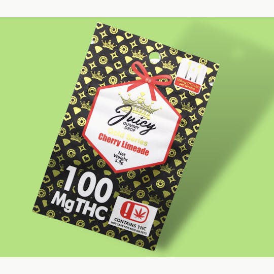 Juicy Gummy Drops - Cherry Limeade 1:1 (Single) - 100MG - 1