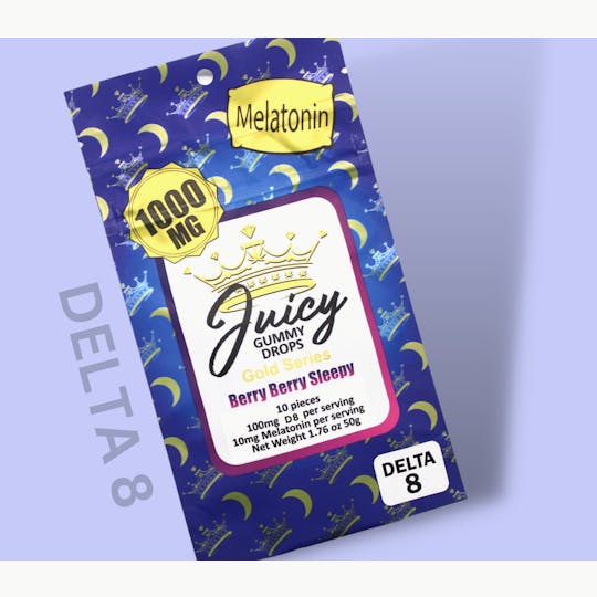 Juicy Gummy Drops - Berry Berry Sleepy Delta 8 - 1