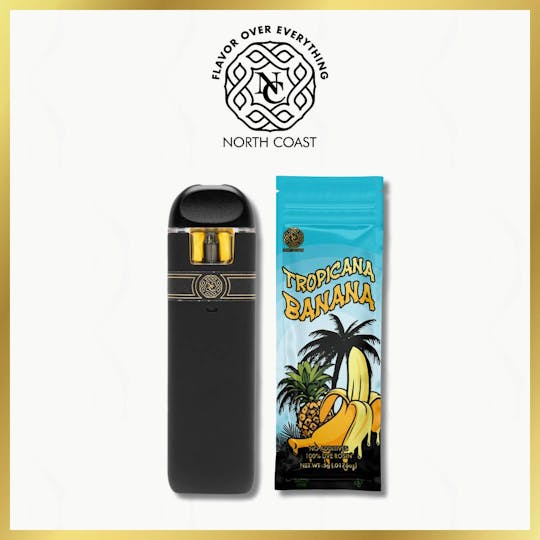 North Coast - North Coast Tropicana Banana Rosin Disposable Pod .5g - 1