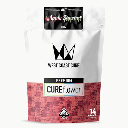 West Coast Cure - Apple Sherbet - 14G Premium Flower - 1