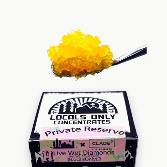 Locals Only Concentrates - Private Reserve Live Wet Diamonds - 1