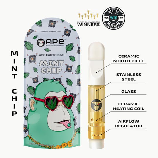 APE Premium Cannabis Corp - MINT CHIP - Sauce Cart 1000mg. - 1