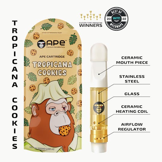 APE Premium Cannabis Corp - TROPICANA COOKIES — Sauce Cart 1000mg. - 1