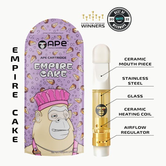 APE Premium Cannabis Corp - EMPIRE CAKE — Sauce Cart 1000mg. - 1