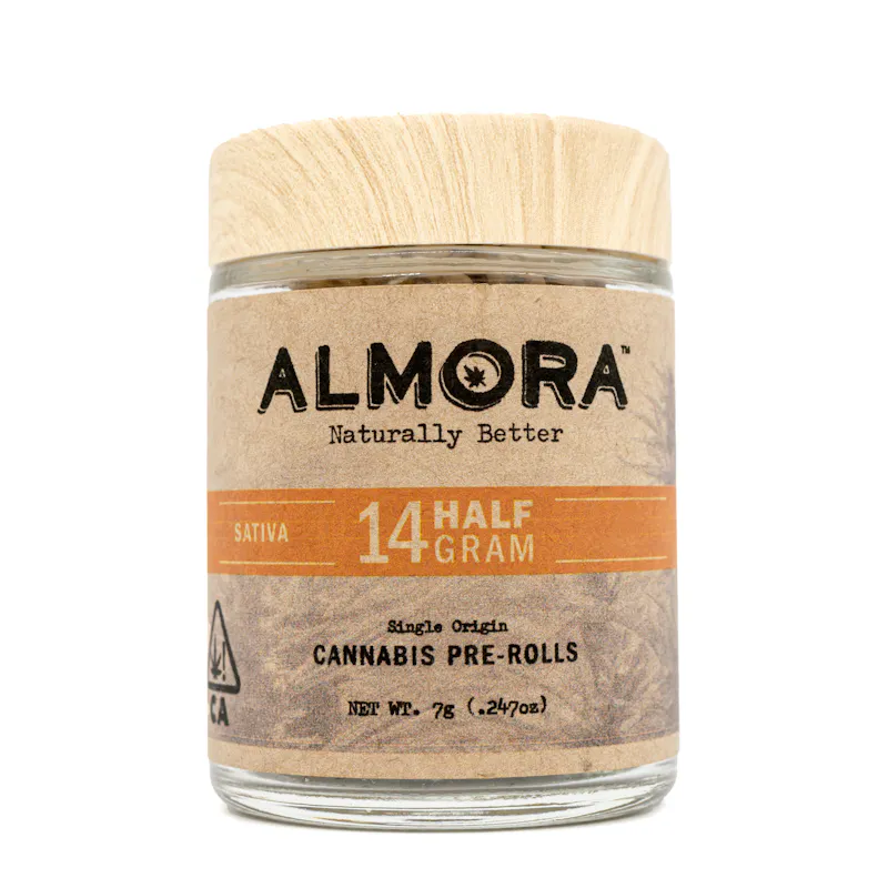 Almora Lemon Tree PreRoll 14 Pack - 7g pre-roll