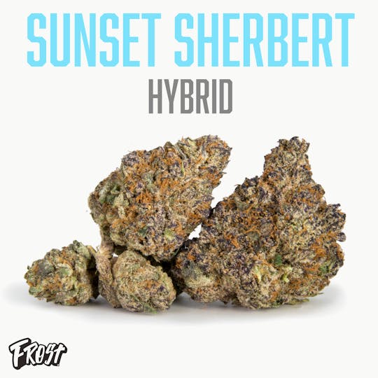 Frost - Sunset Sherbert (29% THC Hybrid) - 1
