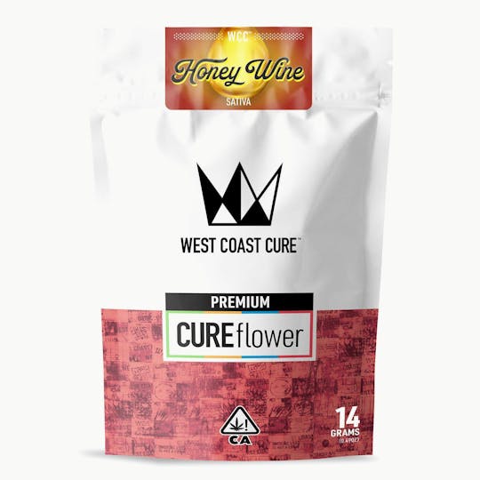 West Coast Cure - Honey Wine - 14G Premium Flower - 1