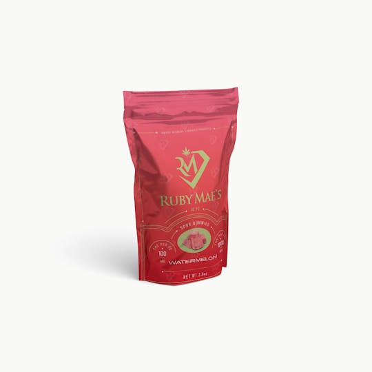Ruby Mae's - Sour Gummies | Watermelon | 1000mg - 1