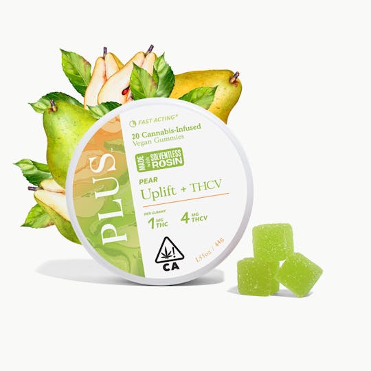 PLUS™️ Products - Pear Uplift 4:1 THCV - 1