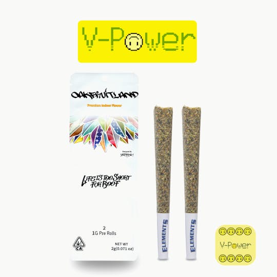 Oakfruitland (OFL) - V-Power Pre Roll 2g - Dual Pack Series - 1