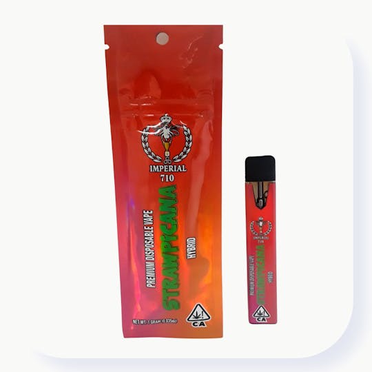 Imperial Extracts - STRAWPICANA 1.0 g (HYBRID) PREMIUM DISPOSABLE VAPE - 1