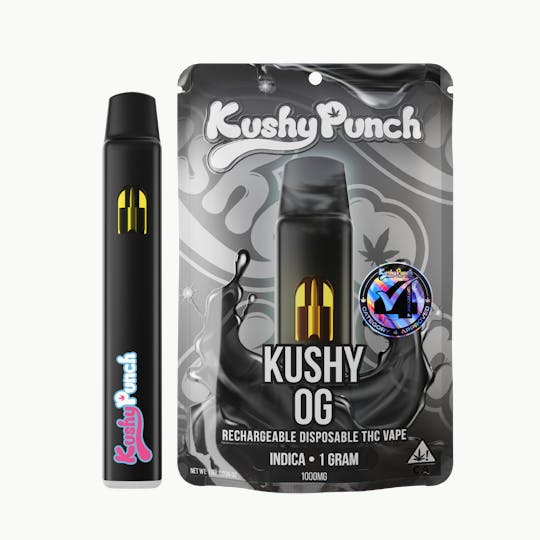 Kushy Punch - 1G Kushy Punch Vape - Strain Series Kushy OG - 1
