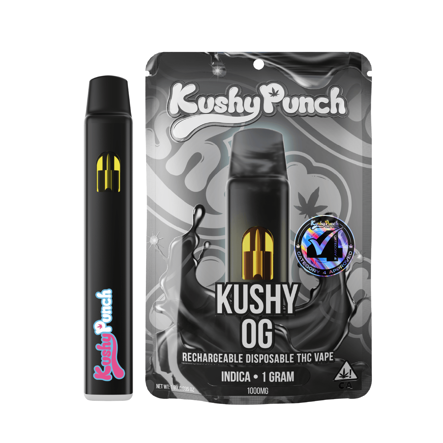 Kushy Punch - Kushy OG | Disposable | 1g - 1