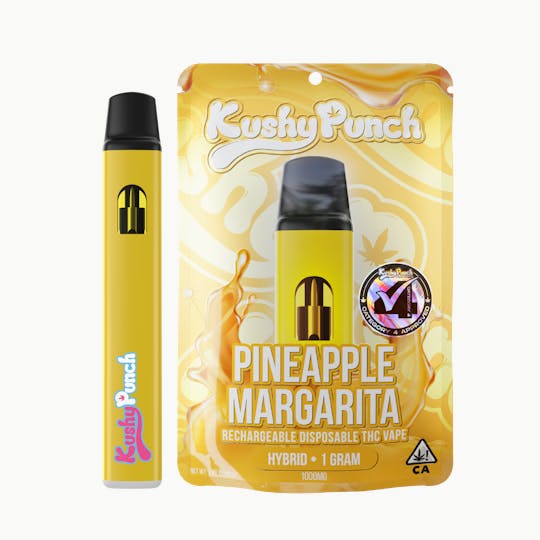 Kushy Punch - 1G Kushy Punch Vape - Pineapple Margarita - 1