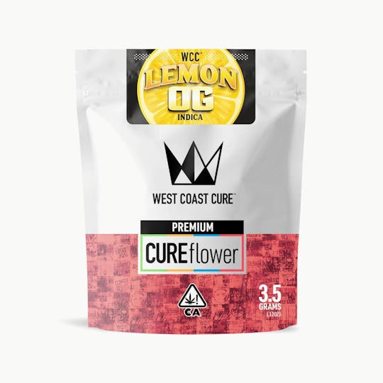 West Coast Cure - Lemon OG - 3.5G Premium Flower - 1