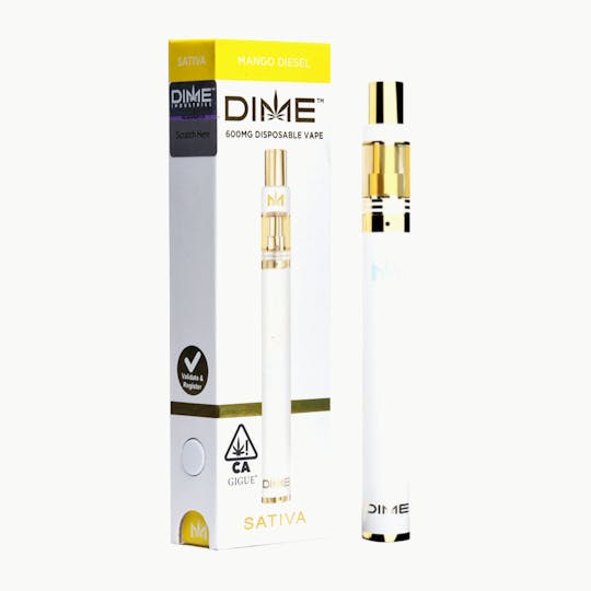 Oro - DIME 600MG DISPO - MANGO DIESEL - 1