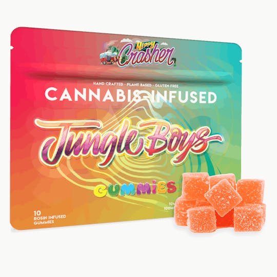 Jungle Boys - Jungle Boys | Hippy Crasher (Watermelon Fruit Punch) - 100mg Rosin Gummies - 1