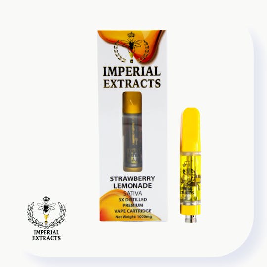 Imperial Extracts - Strawberry Lemonade 1.0 g Cart-Sativa - 1