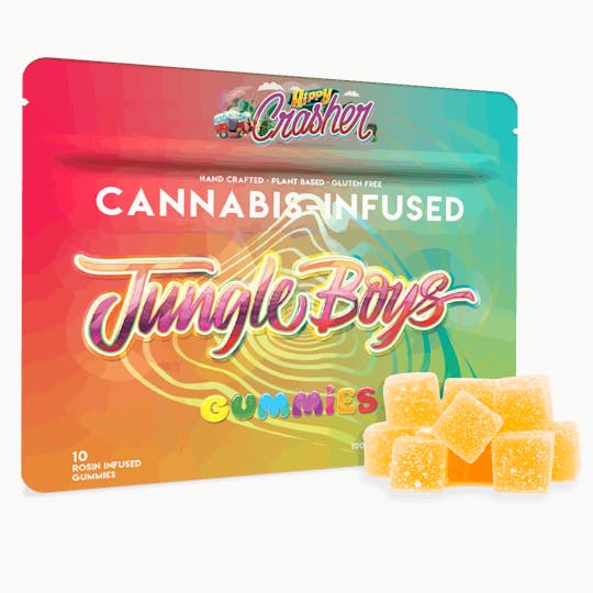 Jungle Boys - Jungle Boys | Hippy Crasher (Peach Honeydew) - 100mg Rosin Gummies - 1
