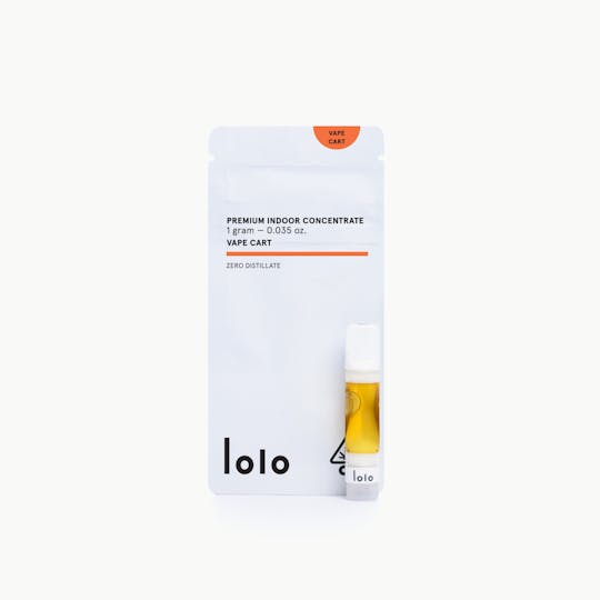 lolo - White Tahoe Cookies | Indoor Sauce Vape Cart | 1g - 1