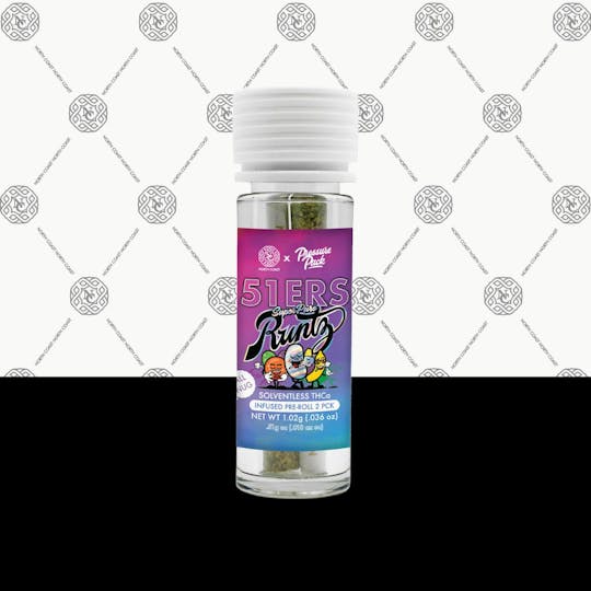 North Coast - North Coast x Pressure Pack Super Pure Runtz 51ers 1.02g - 1