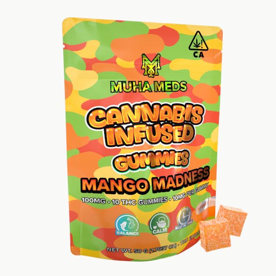 Muha Meds - Mango Madness Cannabis Infused Gummies - 1