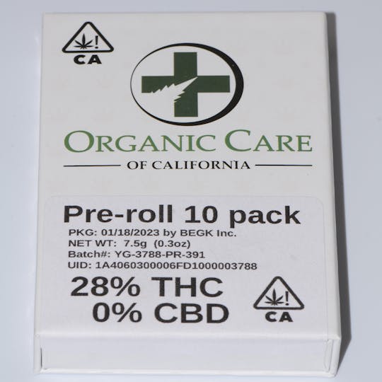 Organic Care of California - (28%) Gello Gellato X GSC (7.5G) 10-Pack HYBRID - 1