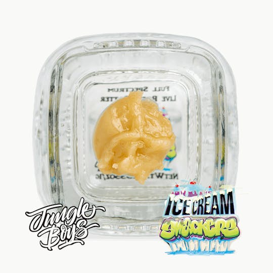 Jungle Boys - Jungle Boys | Ice Cream Smackerz - 1g Full Spectrum Live Rosin Batter - 1