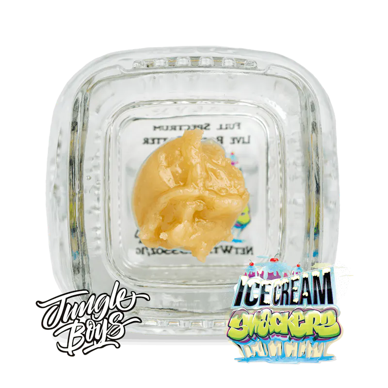 Jungle Boys Ice Cream Smackerz - 1g Full Spectrum Live Rosin Batter